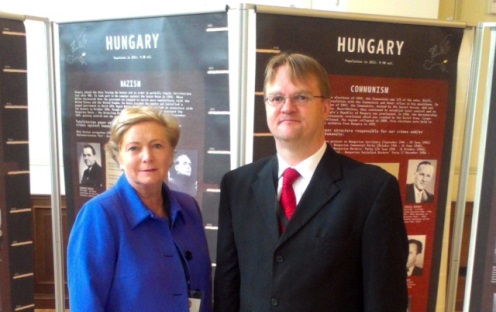 Minister of Justice of Ireland Frances Fitzgerald and Róbert Répássy – photo: Ministry of Justice